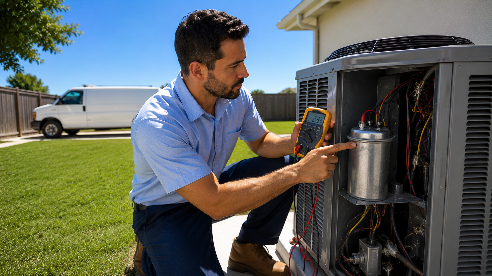 AC Capacitor Replacement in Abu Dhabi - AC repair service 29