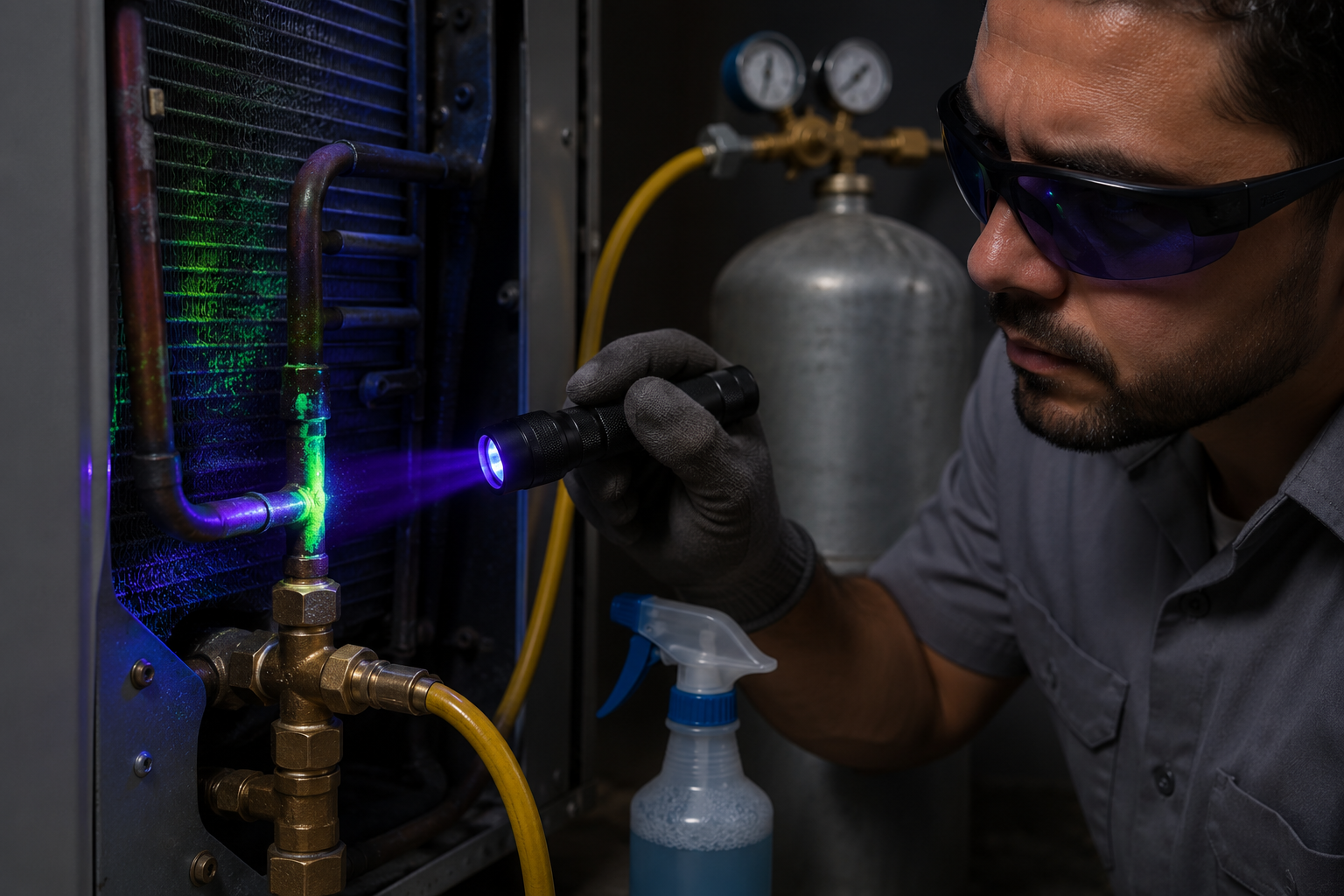 AC Gas Leak Repair in Abu Dhabi - AC repair service 17