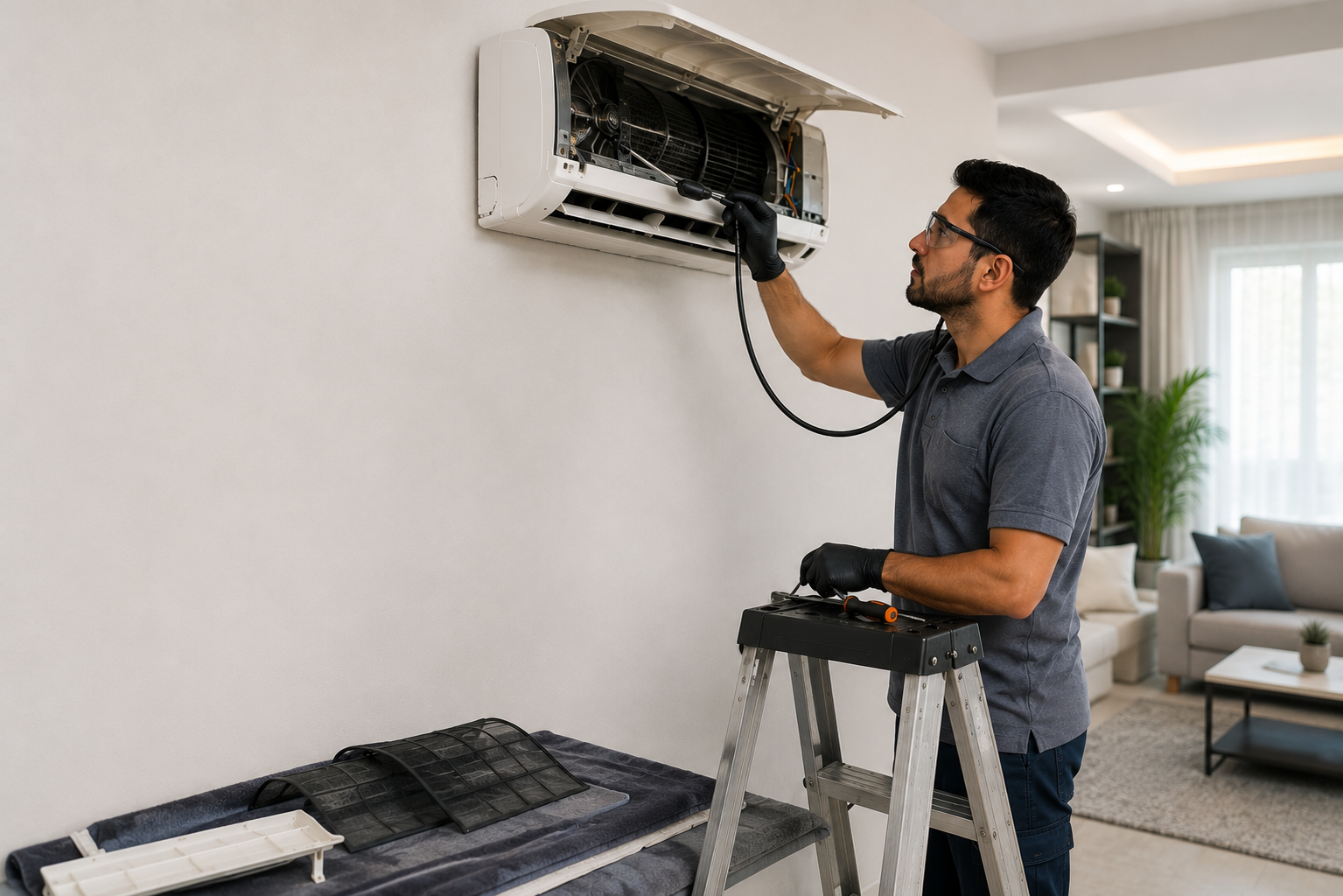 AC Making Noise Repair in Abu Dhabi - AC repair service 21